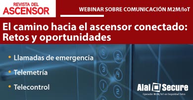 AlaiSecure - Noticia: Crónica Webinar “El camino hacia el ascensor conectado, retos y oportunidades”