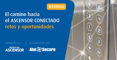 AlaiSecure - Noticia: Webinar “El camino hacia el ascensor conectado, retos y oportunidades”