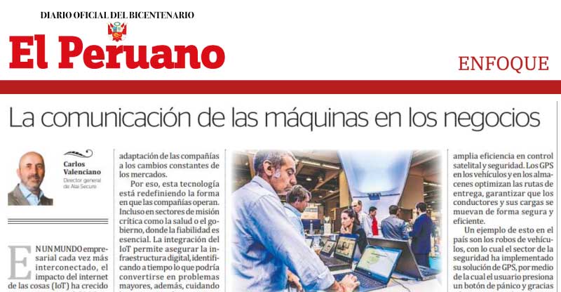 alai-secure-noticia-llegada-ecuador Alai Secure - Noticias: La comunicación de las máquinas en los negocios